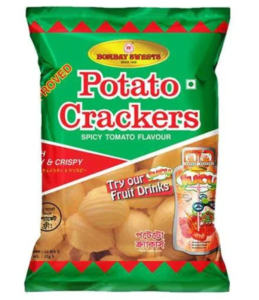 Bombay Sweets Potato Crackers