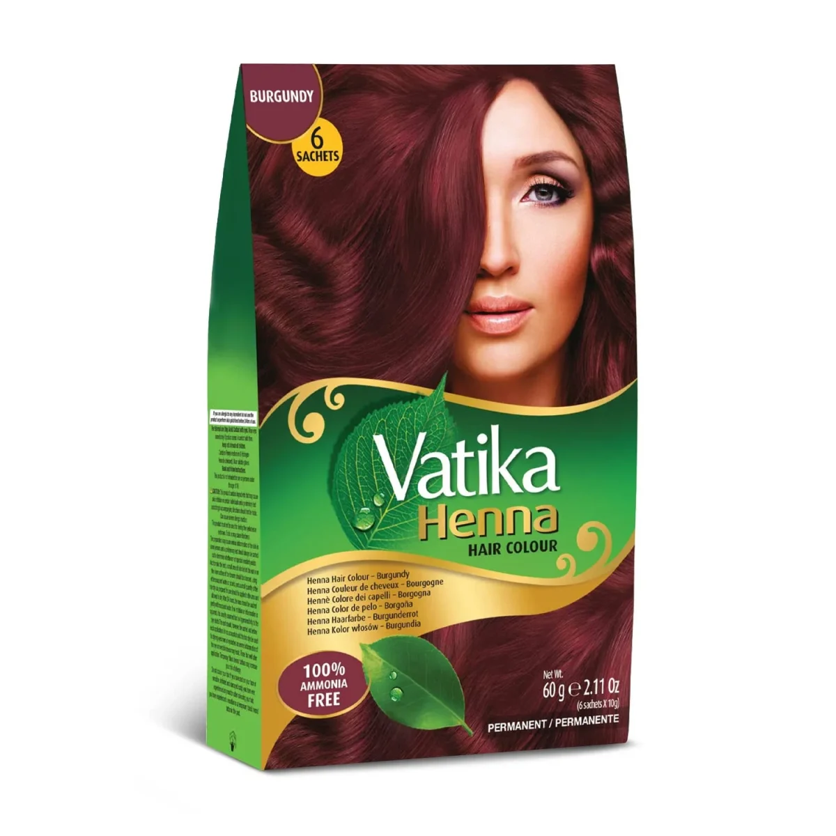 Vatika Henna Hair Color(Burgundy) - Image 1