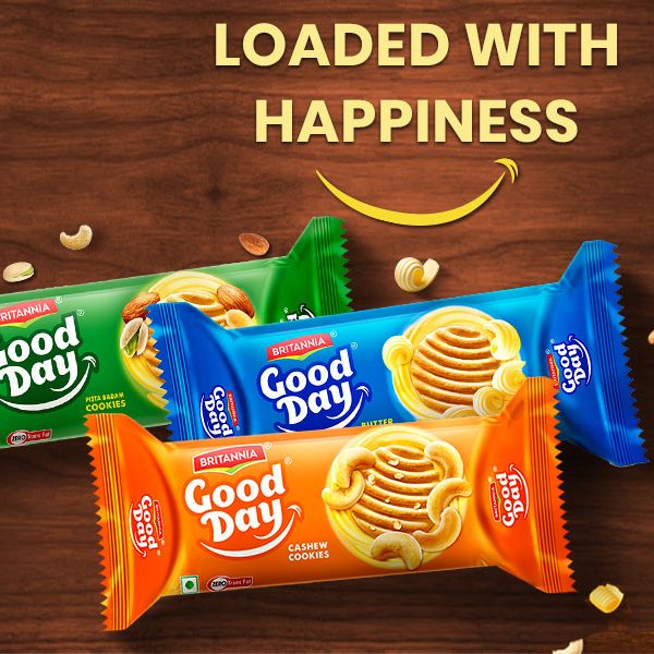 BRITANNIA GOOD-DAY COOKIES 231G