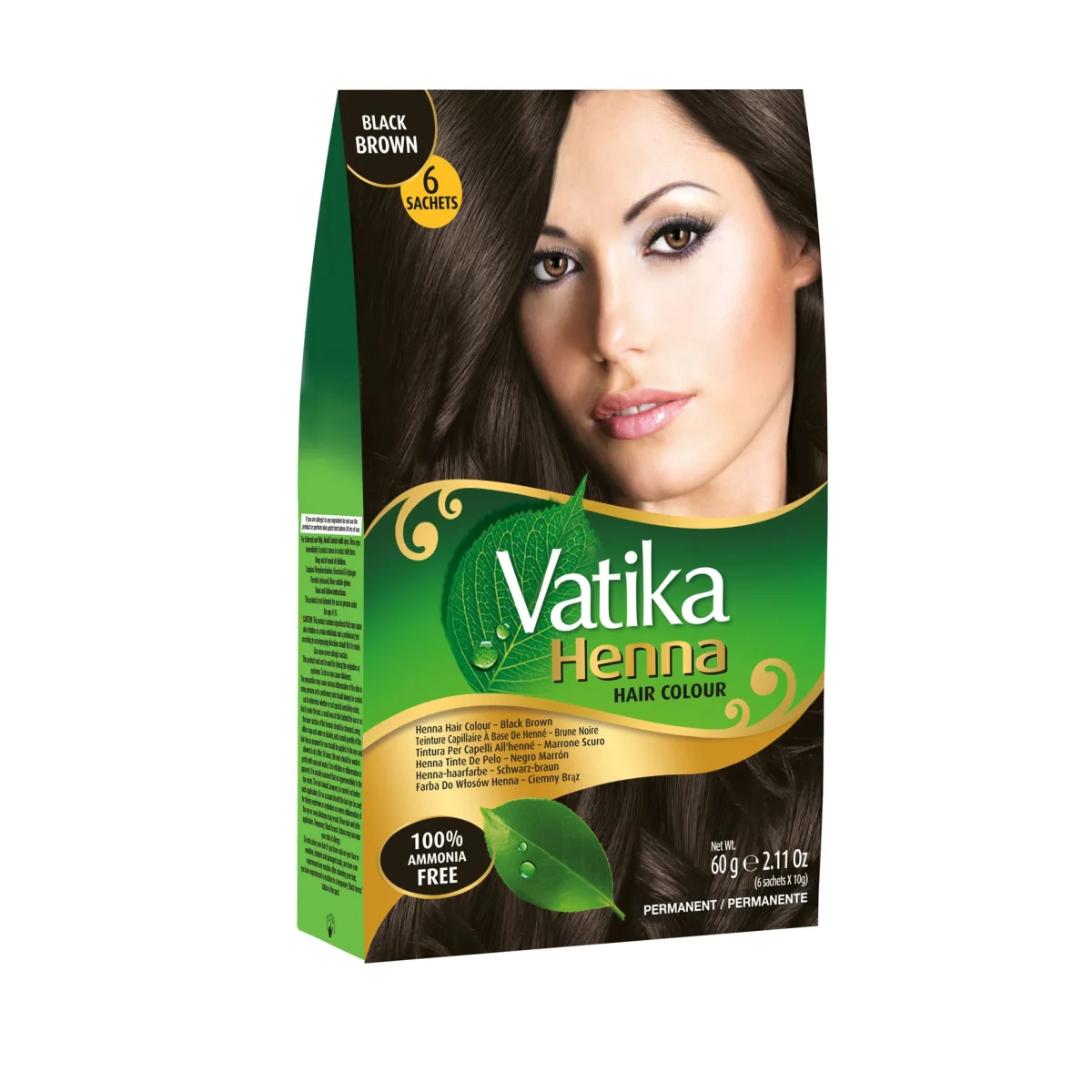 Vatika Henna Hair Color(Black Brown) - Image 1